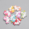 Resin Cabochons, Unicorn, Mixed Color, 19x24x5mm