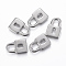 Tarnish Resistant 304 Stainless Steel Pendants, Padlock, Stainless Steel Color, 16.5x11x2mm, Hole: 5.5x4mm