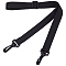 1Pc Adjustable Polyester Bag Straps, with Plastic Clasps for Bag, Black, 830~1480x25mm
