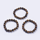 Естественно тигровый глаз бисером браслеты простирания&nbsp;BJEW-I253-10mm-27-2