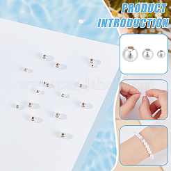 60шт 3 стиля 925 бусины из стерлингового серебра&nbsp;STER-BC0002-11