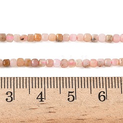 Натуральный розовый опал бусы пряди&nbsp;G-Z104-C01-2mm