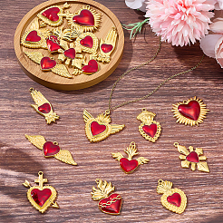 20шт 10 подвески из сплава ситила эмаль&nbsp;ENAM-ME0001-12