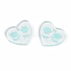 Прозрачные смоляные подвески&nbsp;RESI-N030-001C