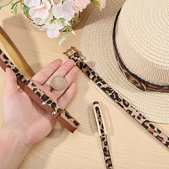 4 шт. 4 стильных резинки для шляп из искусственной кожи&nbsp;DIY-CA0007-96