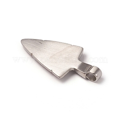 Большие остроконечные подвески из нержавеющей стали 304&nbsp;STAS-I132-01