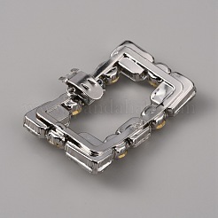 Украшение обуви из сплава со стразами&nbsp;AJEW-WH0248-222