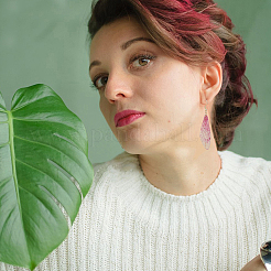 Наборы для изготовления серег своими руками&nbsp;DIY-HS0002-02