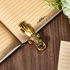 Зажим для закладки в форме руки из сплава&nbsp;AJEW-CP0006-94A-AG