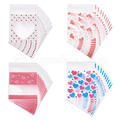 100 шт. 4 прямоугольных пластиковых целлофановых пакета&nbsp;OPC-TA0001-04