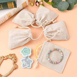 Drawstring мешки хлопка упаковка мешочки&nbsp;LS-X-ABAG-R011-10x12