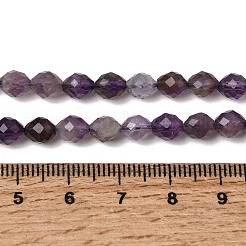 Природный аметист нитей бисера&nbsp;G-K376-F03-01