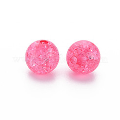 Прозрачных бусин акриловые треск&nbsp;MACR-S373-66C-N09