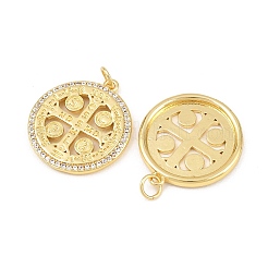 Латунные микро проложить кубического циркония подвески&nbsp;LS-KK-E091-08G