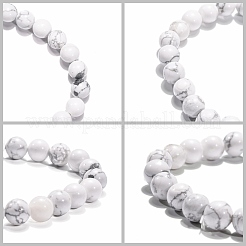 Природных драгоценных камней эластичные браслеты&nbsp;X-BJEW-G073-12