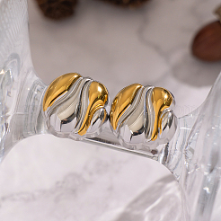 Серьги-гвоздики из нержавеющей стали 304 от nuggets&nbsp;WQ1047