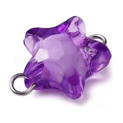 Прозрачные акриловые звездочки-соединители&nbsp;PALLOY-JF02814