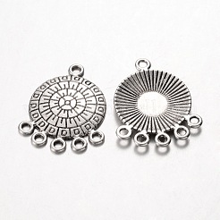 Тибетский стиль компоненты плоским круглые люстры&nbsp;X-EA361Y-NF