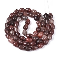 Выпечки нарисованные потрескивание стеклянные бусины пряди&nbsp;DGLA-N019-03A-13