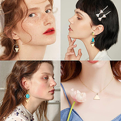 30шт 3 стильные латунные подвески&nbsp;KK-SC0002-72