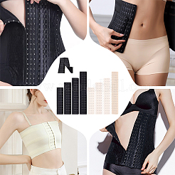 8 шт. 8 стиля полиэстер женский 3 ряда x 11/13/15/18 крючка удлиненный корсет бюстгальтер удлинитель FIND-BC0004-64