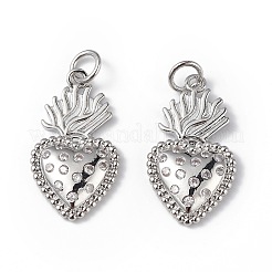 Стойки обшивки латунь микро проложить Циркон подвеску&nbsp;KK-F848-11P