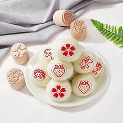 Деревянный воск печать штамп&nbsp;AJEW-WH0122-001