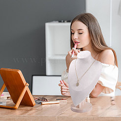 Деревянные подставки для ожерелий в форме бюста&nbsp;NDIS-WH0003-019A-01