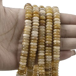 Природный Топаз нефрита бисер нитей&nbsp;G-G329-A08-3x8mm