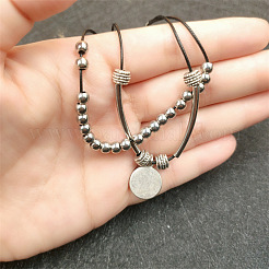 Кулон из сплава в виде монеты&nbsp;FS-WG6901E-01