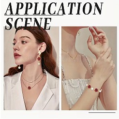 12 шт. соединительные звенья из сплава в форме розы ко Дню святого Валентина&nbsp;FIND-FS0004-87