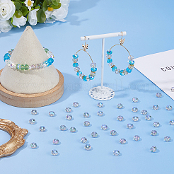 336 шт. Гальванические стеклянные бусины&nbsp;EGLA-WH0007-01C