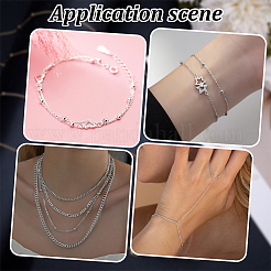 Набор для самостоятельного изготовления латунного браслета-цепочки&nbsp;DIY-BBC0001-87P