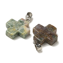 Природного индийского агата подвески&nbsp;G-Z067-06P-08