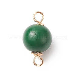 Окрашенные аэрозольной краской деревянные соединительные шармы&nbsp;PALLOY-JF02001