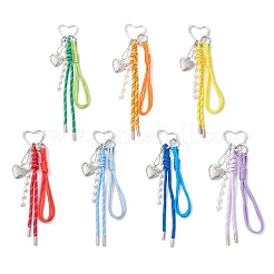 Подвески из полиэстерового и спандексового шнура&nbsp;HJEW-JM04630