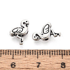 Сплавочные овальные бусины тибетского стиля &nbsp;TIBEB-T004-07AS