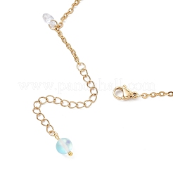 Браслеты на ногу из нержавеющей стали 304&nbsp;AJEW-AN00699-03