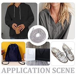 Резиновые шнурки со стразами&nbsp;AJEW-WH0752-498B