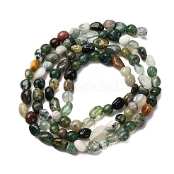 Природного индийского агата бисер нитей&nbsp;G-I389-A06