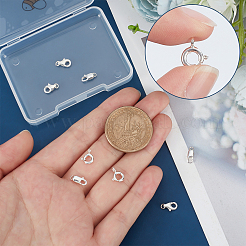 9 шт. 9 стиля 925 застежки из стерлингового серебра&nbsp;STER-BBC0001-17A