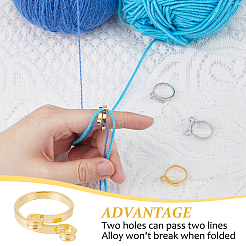 4 шт. 4-х стильное кольцо-манжета из сплава FIND-OC0003-07