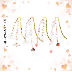 Закладки с крючками из сплава&nbsp;AJEW-FI00003