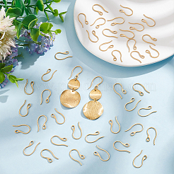 Ионное покрытие (ip) крючки для сережек из нержавеющей стали 304&nbsp;STAS-UN0058-41G