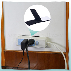 20 шт. самоклеящийся нейлон с полиэстеровыми липучками&nbsp;AJEW-SP0003-22C