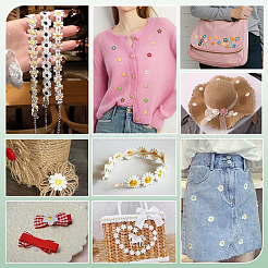 120 шт. 12-х цветные полиэстеровые нашивки на одежду&nbsp;DIY-PH0033-87