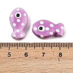 Фарфоровые бусины ручной работы&nbsp;PORC-B009-03F