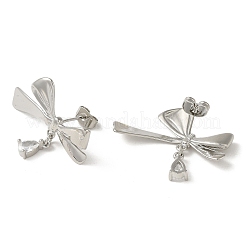 Латунь серьги&nbsp;EJEW-D109-01P