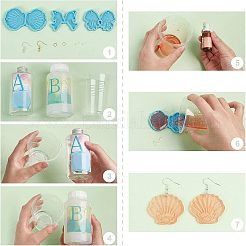 Молды для литья смолы&nbsp;DIY-FH0004-55