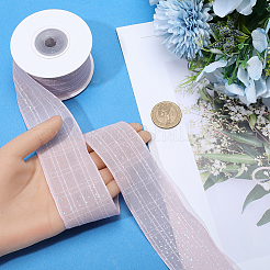 10 ярд кружевной отделки из полиэстера&nbsp;OCOR-WH20008-16B